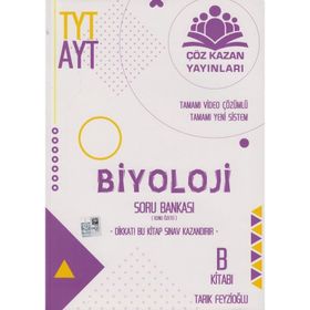 TYT AYT Biyoloji Soru Bankası B Kitabı Çöz Kazan Yayınları
