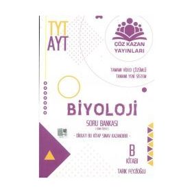 TYT AYT Biyoloji Soru Bankası B Kitabı Çöz Kazan Yayınları