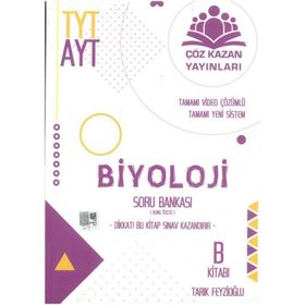 TYT AYT Biyoloji Soru Bankası B Kitabı Çöz Kazan Yayınları