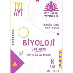 TYT AYT Biyoloji Soru Bankası B Kitabı Çöz Kazan Yayınları