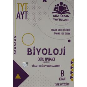 TYT AYT Biyoloji Soru Bankası Çöz Kazan Yayınları