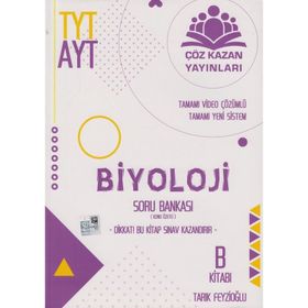 TYT AYT Biyoloji Soru Bankası Çöz Kazan Yayınları