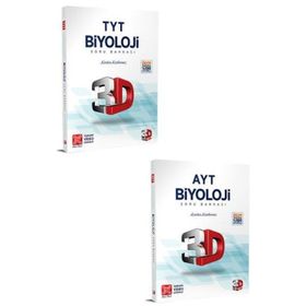 TYT AYT Biyoloji Soru Bankası Seti 3D Yayınları