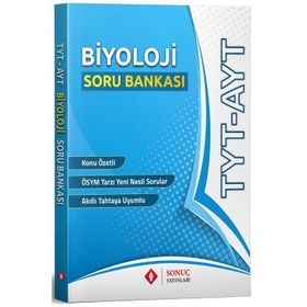 TYT AYT Biyoloji Soru Bankası Sonuç Yayınları