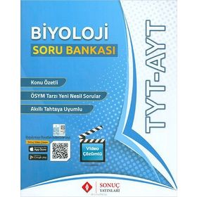TYT AYT Biyoloji Soru Bankası Sonuç Yayınları