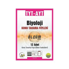TYT AYT Biyoloji Tarama Föyleri 12 Fasikül Pano Yayınevi