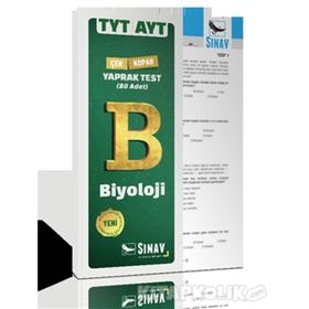 TYT AYT Biyoloji Yaprak Test - Başat Yayınları