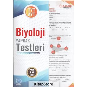TYT AYT Biyoloji Yaprak Test - Palme Yayınları