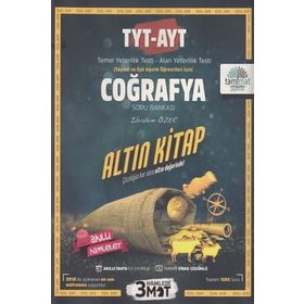 TYT AYT Coğrafya Altın Kitap Soru Bankası Tammat Yayıncılık