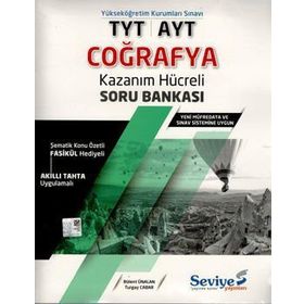 TYT - AYT Coğrafya Kazanım Hücreli Soru Bankası - Seviye Yayınları