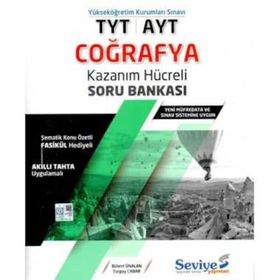TYT - AYT Coğrafya Kazanım Hücreli Soru Bankası - Seviye Yayınları