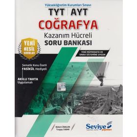TYT - AYT Coğrafya Kazanım Hücreli Soru Bankası - Seviye Yayınları