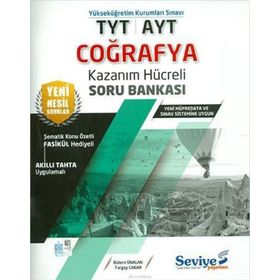 TYT - AYT Coğrafya Kazanım Hücreli Soru Bankası - Seviye Yayınları