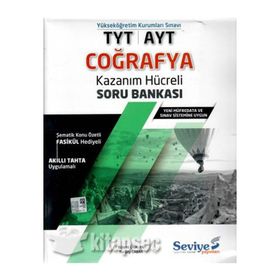 TYT - AYT Coğrafya Kazanım Hücreli Soru Bankası - Seviye Yayınları