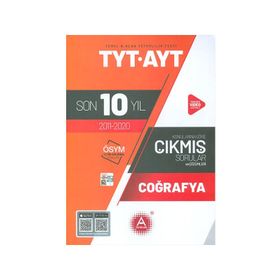 TYT AYT Coğrafya Son 10 Yıl Konularına Göre Tamamı Çözümlü Çıkmış Sorular - A Yayınları