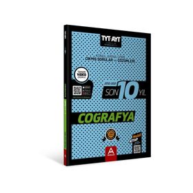 TYT AYT Coğrafya Son 10 Yıl Konularına Göre Tamamı Çözümlü Çıkmış Sorular - A Yayınları