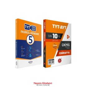 TYT AYT Coğrafya Son 10 Yılın Çıkmış Sorular ve Çözümleri-A Yayınları