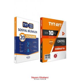 TYT AYT Coğrafya Son 10 Yılın Çıkmış Sorular ve Çözümleri-A Yayınları