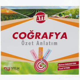 TYT AYT Coğrafya, Tarih Özet Anlatımlı 3'lü Set Nitelik Yayınları