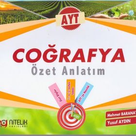 TYT AYT Coğrafya, Tarih Özet Anlatımlı 3'lü Set Nitelik Yayınları