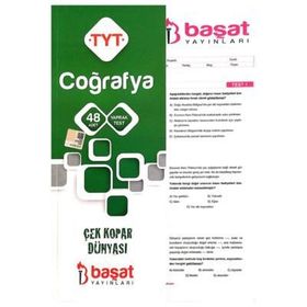 TYT AYT Coğrafya Yaprak Testleri Çek Kopart 48 Adet-Pano Yayınları