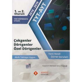 TYT AYT Çokgenler Dörtgenler Özel Dörtgenler Sonuç Yayınları