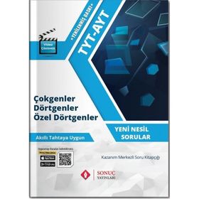 TYT AYT Çokgenler Dörtgenler Özel Dörtgenler Sonuç Yayınları