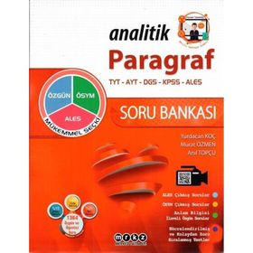 TYT AYT DGS KPSS ALES Analitik Paragraf Soru Bankası Merkez Yayınları