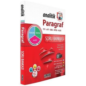 TYT AYT DGS KPSS ALES Analitik Paragraf Soru Bankası Merkez Yayınları