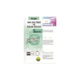 TYT AYT Din Kültürü ve Ahlak Bilgisi Çek Kopart 24 Adet Yaprak Testleri-Pano Yayınları