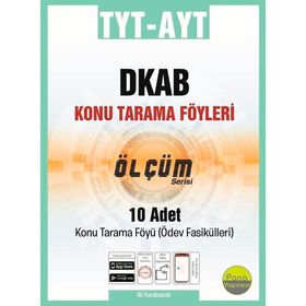 TYT AYT Din Kültürü ve Ahlak Bilgisi Konu Tarama Föyleri-Pano Yayınları