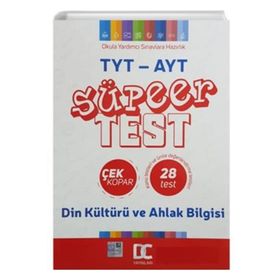 TYT AYT Din Kültürü Ve Ahlak Bilgisi Süper Test Çek Kopar Doğru Cevap Yayınları