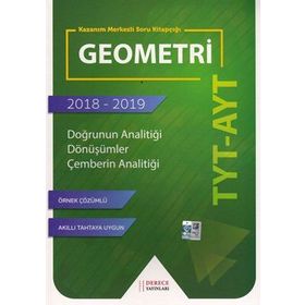 TYT AYT Doğrunun Analitiği Dönüşümler Çemberin Analitiği Derece Yayınları