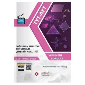 TYT AYT Doğrunun Analitiği Dönüşümler Çemberin Analitiği Sonuç Yayınları