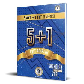 TYT AYT Eşit Ağırlık 5 + 1 Denemesi - Bilgi Sarmal Yayınları