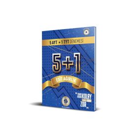 TYT AYT Eşit Ağırlık 5 + 1 Denemesi - Bilgi Sarmal Yayınları