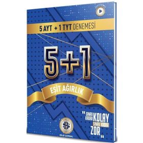 TYT AYT Eşit Ağırlık 5 + 1 Denemesi - Bilgi Sarmal Yayınları