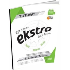 TYT - AYT Eşit Ağırlık Ekstra Soru Bankası Palme Yayınları