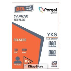 TYT AYT Felsefe Kutu Testi Komisyon Pergel Yayınları