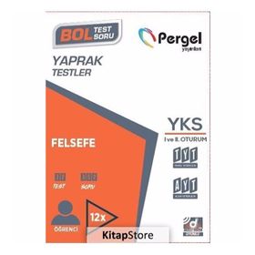TYT AYT Felsefe Kutu Testi Komisyon Pergel Yayınları