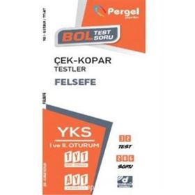 TYT AYT Felsefe Kutu Testi Komisyon Pergel Yayınları