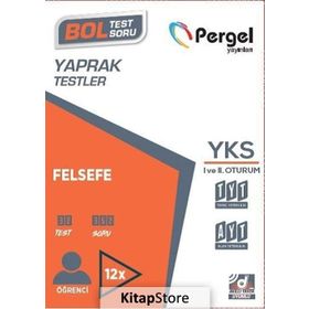 TYT AYT Felsefe Kutu Testi Komisyon Pergel Yayınları