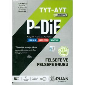 TYT AYT Felsefe Ve Felsefe Grubu Pdif Konu Anlatım Fasikülleri Puan Yayınları