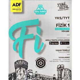TYT AYT Fizik 1 Çek Kopart Akıllı Soru Bankası Föyü Soru Kalesi Yayınları