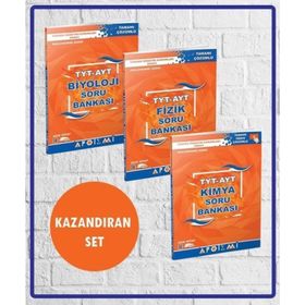 TYT AYT Fizik Kimya Biyoloji 24 Adımda Özel Konu Anlatımlı Soru Bankası Kazandıran Set-Sınav Yayınları