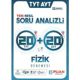 TYT AYT Fizik Soru Analizli 42 Deneme Puan Yayınları