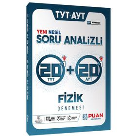 TYT AYT Fizik Soru Analizli 42 Deneme Puan Yayınları