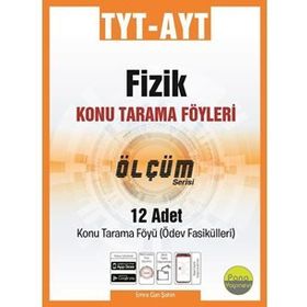 TYT AYT Fizik Tarama Föyleri 12 Fasikül Pano Yayınevi