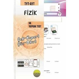 TYT AYT Fizik Yaprak Testleri Çek Kopart 56 Adet-Pano Yayınları