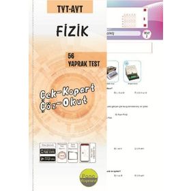 TYT AYT Fizik Yaprak Testleri Çek Kopart 56 Adet-Pano Yayınları